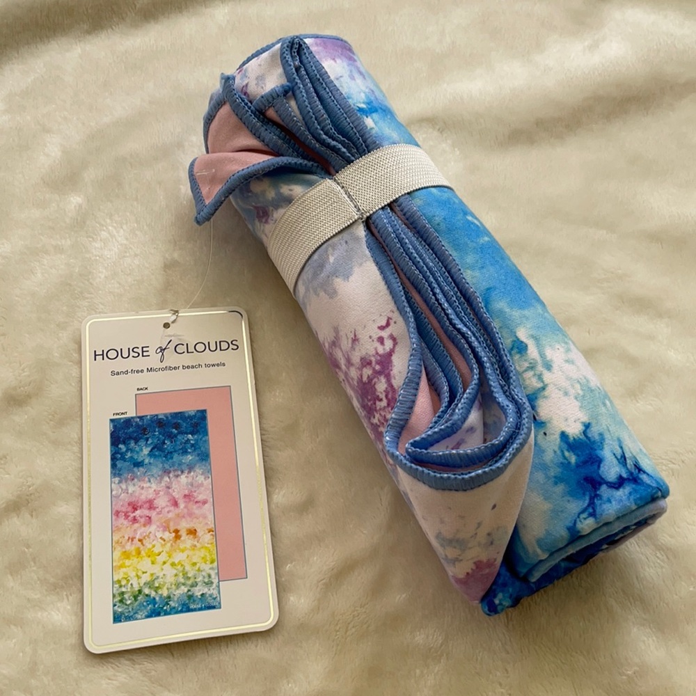 House of Clouds Microfiber beach towel